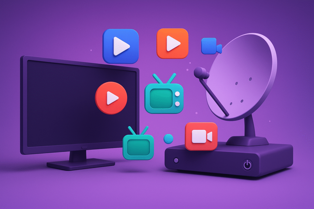 اختفاء الريسيفر التقليدي – هل نشاهد القنوات بدون أجهزة قريبًا؟