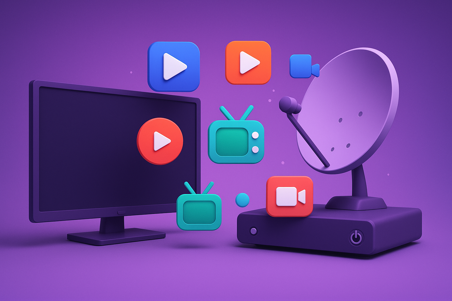 اختفاء الريسيفر التقليدي – هل نشاهد القنوات بدون أجهزة قريبًا؟