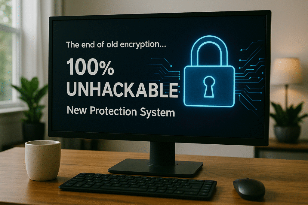 نهاية التشفير القديم… نظام حماية جديد 100% غير قابل للاختراق