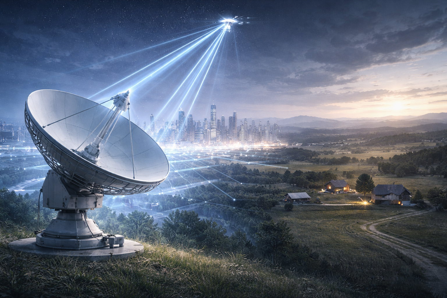 مميزات البث الفضائي مقارنة بالبث عبر الإنترنت في 2026