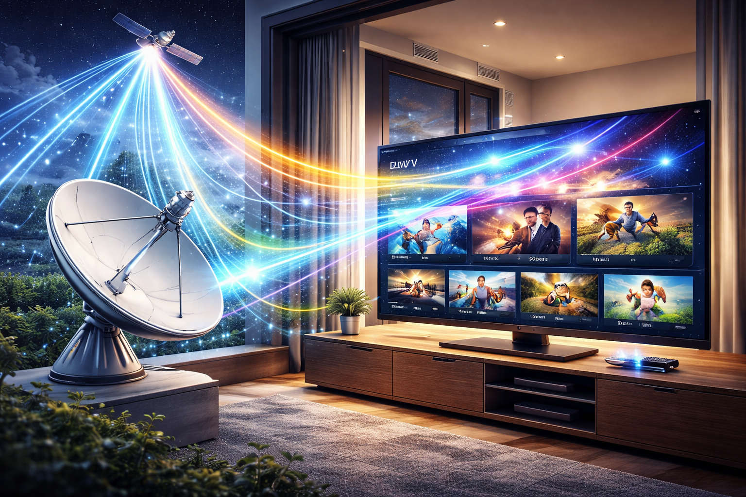 نايل سات في عصر البث الذكي