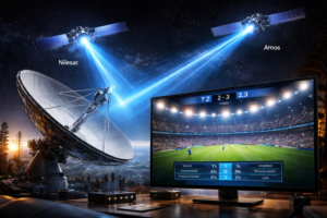 جميع ترددات القنوات الرياضية على قمر اموس مارس 2026