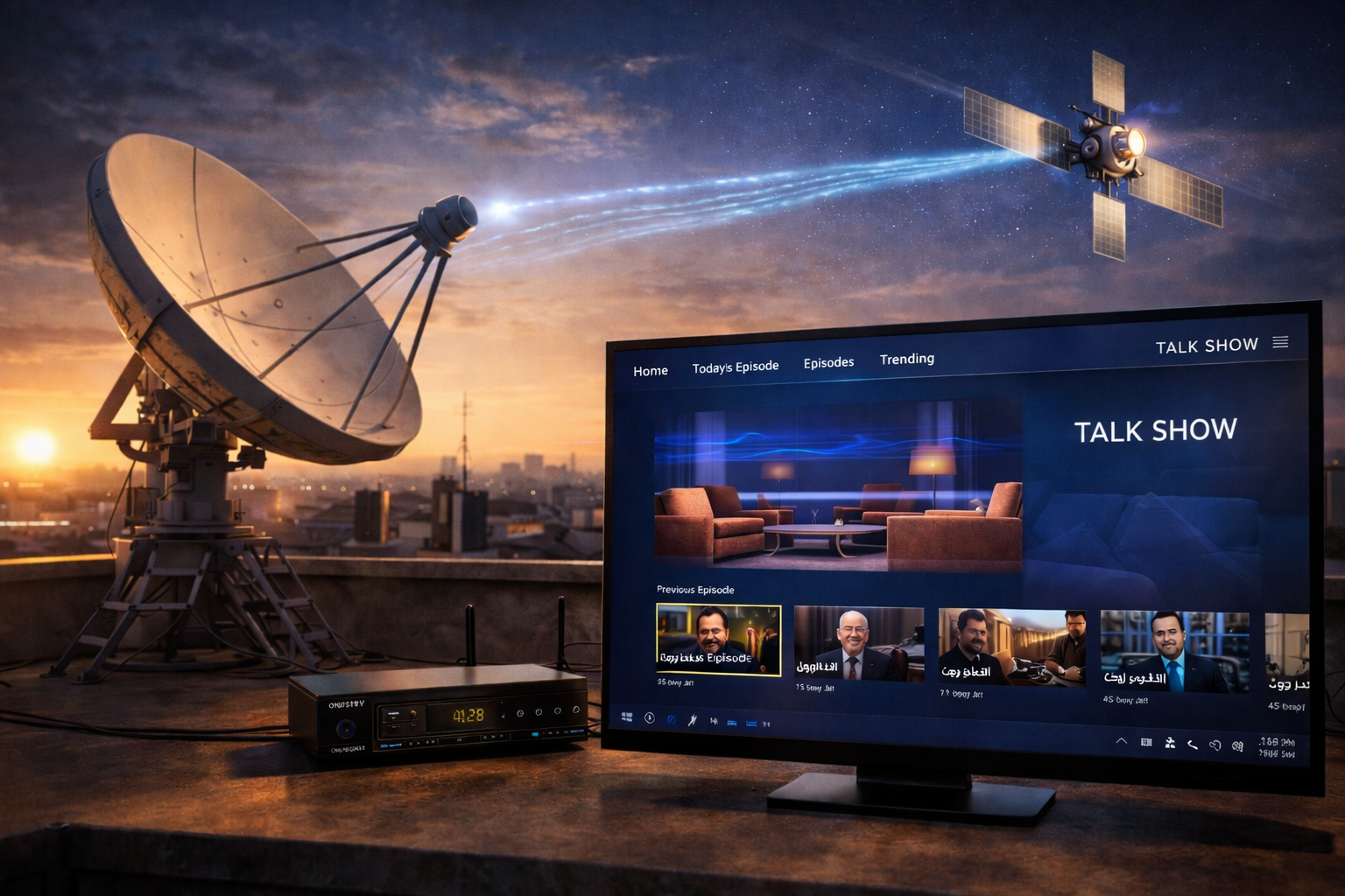 هل يمكن استقبال قناة ثمانية على نايل سات أم أنها منصة رقمية فقط